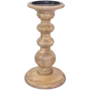 Bougeoirs personnalisés en bois faits à la main - Product Image 3