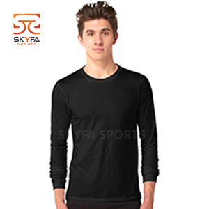 Camiseta unisex de punto de algodón/poliéster estilo liso con impresión personalizada ropa fabricada - Product Image 1