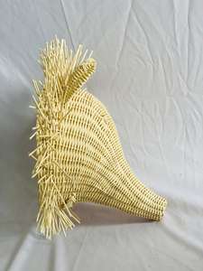 Renel ตะกร้าหวายทรงหมูน่ารักลายสัตว์เล็กๆสำหรับห้องนั่งเล่นห้องครัวห้องนอนโรงแรมทานอาหาร - Product Image 2