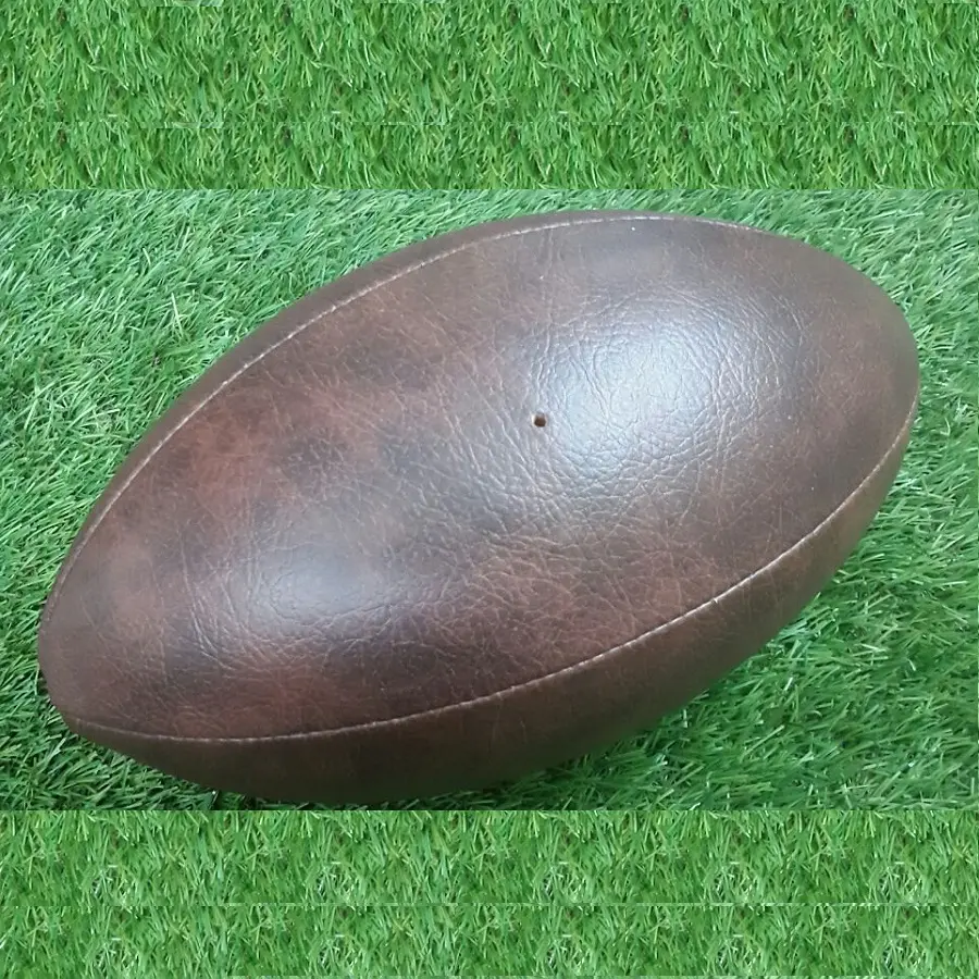 belpro best American Football Customised Cheap Custom Logo Rubber American Football Rugby Ball For Promotion
