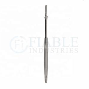 Manche de scalpel chirurgical manuel #7 Pince en acier inoxydable Base de manche BP Composant essentiel Instruments chirurgicaux - Product Image 2