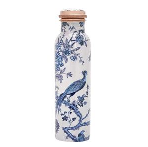 Top Selling Copper Enamel Printed Water Bottle <b>Plastic</b> <b>Drinkware</b> from Indian Exporter - Product Image 2