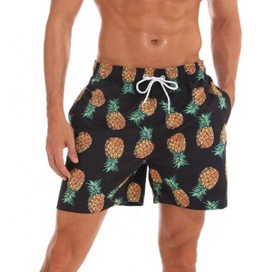 Mens Swimming Trunks Swim Shorts Board Trunks Mesh Lined Summer Beach Surfing Shorts - Product Image 1