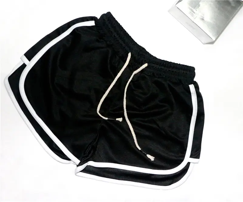 Sports Shorts Summer Student Elastic Drawstring Patchwork Soft Women Shorts for Girls Female Lady Casual Slim Hot Women Shorts