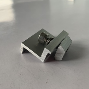 High Quality Aluminum End Clamp Solar Mounting Bracket Ground-Mounting Type for Carport Roof Ground Installation Made in Vietnam - Product Image 4