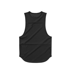 Nueva camiseta deportiva sin mangas para hombre con estampado de logotipo personalizado, chaleco de viaje sin mangas para gimnasio con tela cómoda de nuevo estilo. - Product Image 6