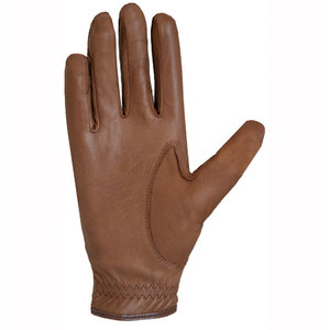 Gants de golf en peau de mouton respirants et confortables de couleur marron pour la main gauche, unisexes, avec évacuation de l'humidité - Product Image 3