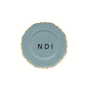 Cocina Catering Artículos de uso Cena Desayuno Servir Cargador Placa Esmalte Acabado Servidor de alimentos Placa de cargador - Product Image 1
