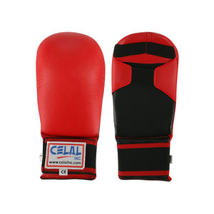 Guantes llamativos de alta calidad, fabricante OEM, para artes marciales, kárate, Wkf, Taekwondo, entrenamiento, kárate, color negro - Product Image 4
