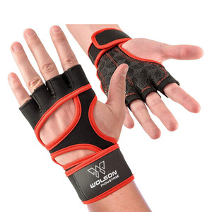 Custom Gloves Newest Design Best Fitness Non <b>Slip</b> Gym Weight Lifting Fitness Gloves Outdoor <b>Half</b> Finger Weight Lifting Gloves. - Product Image 3