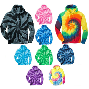 Pull à capuche unisexe pour l'automne et l'hiver Pull en tissu de haute qualité avec cordon de serrage Tie Dye Coat pour la mode et les loisirs - Product Image 2