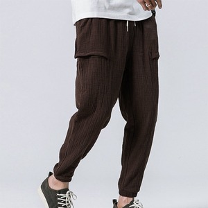 Best Sale <b>Men</b> Trousers Stylish <b>Black</b> Solid Custom Color and Logo <b>Men</b> Jogger <b>Pants</b> <b>Work</b> Trousers - Product Image 2