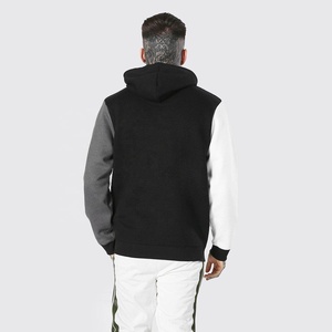 Luxury Cotton Fleece Pullover <b>Hoodie</b> <b>for</b> Unisex Plus Size <b>Men</b> Custom Color Block Hoodies Embroidered Design <b>Oversize</b> <b>Men's</b> - Product Image 2