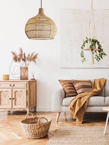 Abat-jour en rotin naturel, décoration d'intérieur du Vietnam, nouvelle collection - Product Image 3