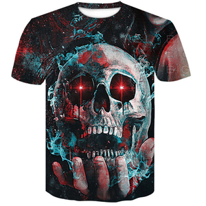 เสื้อยืดแขนสั้นคอโอ ฮาวาย โซลิด ผ้าฝ้ายแท้ 100% สไตล์ไฮสตรีท 180gsm เป็นมิตรกับสิ่งแวดล้อม ผ้าเจอร์ซีย์ ไซส์พลัส - Product Image 5