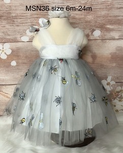 Vestido de flores para niña, ropa para fiesta, cumpleaños, boda, Princesa, para niña pequeña - Product Image 2