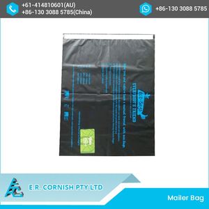 Offre Spéciale personnalisé épais PLA Mailer sac de courrier d'expédition biodégradable et compostable matériel de fécule de maïs avec logo personnalisé - Product Image 5