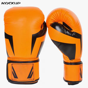 ถุงมือชกมวยใส่ได้ทั้งชายและหญิงวัสดุหนัง PU ทนทานพิมพ์โลโก้ได้ตามต้องการ - Product Image 2