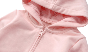 Sudadera con Capucha para Bebé Inspire Apparel, 100% Algodón, Sin Mangas, Casual, Reversible, Resistente al Viento y Transpirable - Product Image 6