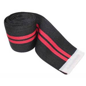 Venda Elástica de Compresión de Goma Protectora para Levantamiento de Pesas y Powerlifting GAF Gym Fitness, Vendaje Unisex para Rodilla para Sentadillas y Entrenamiento en Gimnasio - Product Image 3