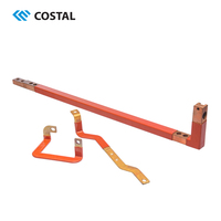 Barras Colectoras Aisladas de Cobre Puro 99.90% (Placa/Tubo) de Alta Calidad C11000 C1100 CST BI Modelo Color Cobre para Equipos Eléctricos