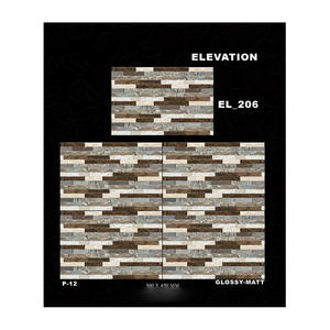 Azulejos de pared de piedra para exteriores, baldosas de cerámica Digital decorativas, 300x450mm - Product Image 1