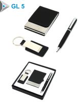 Set de Regalo Corporativo al por Mayor de Moda, Cuaderno de Cuero Genuino a Precio Económico para Promociones Empresariales, Regalos Ejecutivos de Agradecimiento