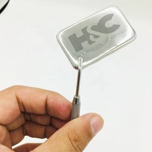 Nouveau design miroir de forme carrée miroir d'extension de cils vente en gros miroir en acier inoxydable vison durable - Product Image 2