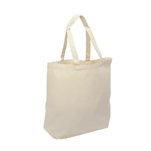 Fourniture en gros de sac en coton à motif personnalisé sac fourre-tout en toile avec poignée à la mode de style de mode de logo d'Inde-pour les cadeaux - Product Image 4