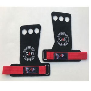 กริ๊บหนังยอดเยี่ยมสำหรับเล่นยิมนาสติก, กริปหนังกระชับมือสำหรับฟิตเนสและการเพาะกาย - Product Image 5