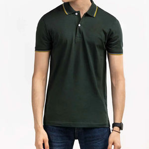 Camiseta de Cuello Alto para Hombre, Superventas 2022, de Alta Calidad, con Logotipo Personalizado, 100% Algodón, Tejido de Punto, Secado Rápido, Transpirable, Ajuste Holgado - Product Image 1