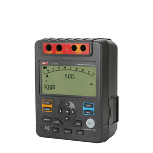 Probador <span class=keywords><strong>de</strong></span> resistencia <span class=keywords><strong>de</strong></span> aislamiento UT512, almacenamiento <span class=keywords><strong>de</strong></span> datos PI/DAR, interfaz USB, LCD, relación - Product Image 2