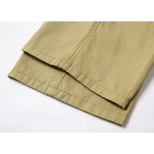 ¡Novedad de 2020! Ropa deportiva de Color sólido para hombre, pantalones largos rectos impermeables de invierno, pantalones informales de algodón suave de peso medio - Product Image 6