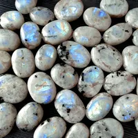 moonstone bowl big moonstone silver ring clear heals blue lace agate tumble crystal healing set flower agate palm stone