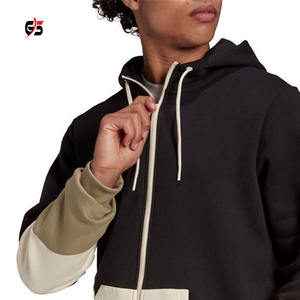 Sweat à capuche zippé pour hommes pas cher Polaire Cotton Tech Logo personnalisé Street Wear Vêtements de sport poids lourd OEM Logo de marque personnalisé - Product Image 5