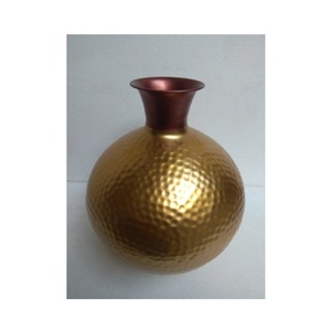 Florero de Metal moderno para decoración, centro de mesa dorado, floreros de mesa para sala de estar y comedor, decoración de recepción de fiesta - Product Image 2