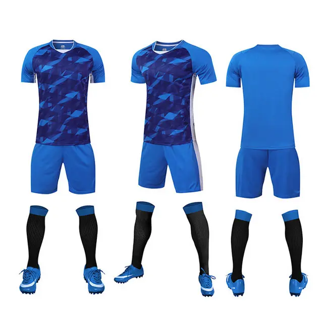 Training Football Team Uniform Custom design Soccer Wear Uniform Suit Jersey Set and soccer wear for Unisex