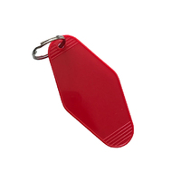 Porte-clés personnalisé en PVC souple, noir, Logo, à la mode