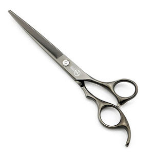 DMS65 6 5 pouces damas acier bord cheveux coupe cisailles barbier coiffure ciseaux tranchant acier inoxydable lame directe usine - Product Image 3