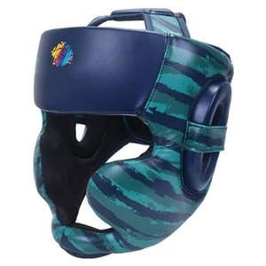 Formula1 Industries FI-6104 High Quality Genuine Leather Boxing MMA Taekwondo <b>Training</b> <b>Head</b> Guard - Product Image 2
