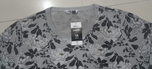 Suéter de cuello de manga larga para mujer de Otoño de calidad Premium 100% algodón negocios Casual marca etiqueta Bangladesh Stock impreso - Product Image 4