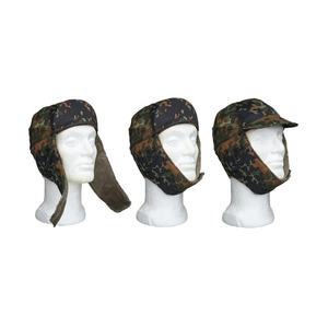 Genuine Original Cap Woodland Camo Hat-Replica WWII-German Spring Hat Camo Cap At Qasaab Gloves Company - Product Image 1