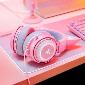<span class=keywords><strong>Razer</strong></span> Kraken <span class=keywords><strong>Kitty</strong></span> RGB USB THX 7,1 Auriculares para juegos con sonido envolvente espacial - Product Image 4