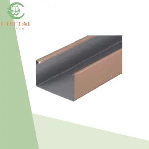 COTTAI - Steel Headrail Venetian 50 mm low profile component Venetian blinds accessories low profile