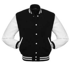 2024 nouveauté veste pour hommes personnalisée Style universitaire avec motif solide Letterman et Styles de baseball coque en nylon pour l'hiver - Product Image 4