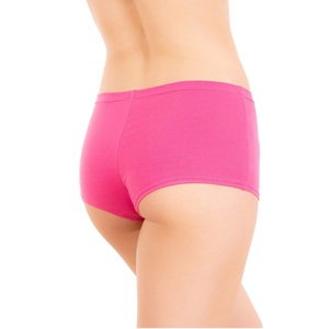 Culottes sexy pour femmes en coton et élasthanne respirant, confortables, mi-hautes, à séchage rapide, écologiques, couleur unie, brodées - Product Image 5