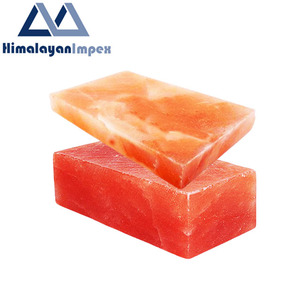 อิฐเกลือหิมาลายันกระเบื้องเกลือสีชมพูบริสุทธิ์สำหรับย่างบาร์บีคิวสปาซาวน่าและตกแต่งผนัง - Product Image 1