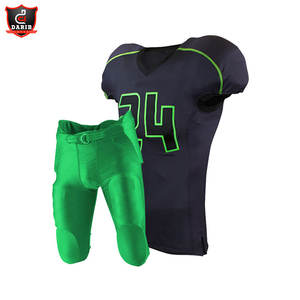 Uniforme de camiseta de fútbol americano para hombre, uniforme de fútbol americano, su propio diseño, personalizado, 2021 - Product Image 5