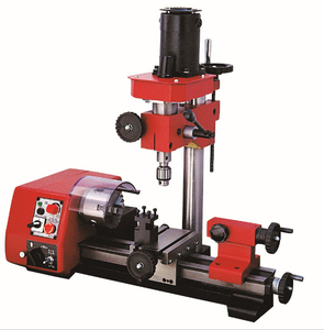 Herramienta multifuncional para máquina pequeña, máquina de perforación <span class=keywords><strong>y</strong></span> fresado integrada, torno manual - Product Image 1