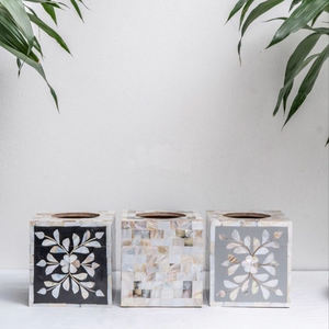 Haute qualité Mabkhara belle incrustation d'os en laiton arabe brûleur nacre incrustation Ramadan cadeau en gros pour le Koweït religieux - Product Image 3